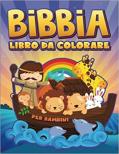 Bibbia: Libro da colorare per bambini Copertina flessibile