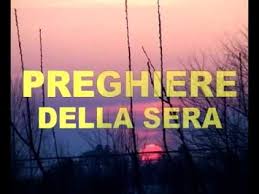 Preghiera della sera